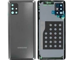 Samsung A207 A20s galinis dangtelis, juodas (GH81-19446A)
