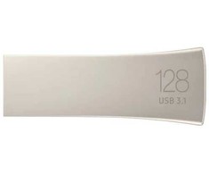 Samsung BAR Plus MUF-128BE3 - USB atmintinė - 128 GB - USB 3.1 Gen 1 - šampano sidabrinė