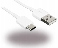 Kabelis USB Samsung USB-A - USB-C 1.2 m Baltas (Charge &amp; Sync USB-C 1.2m Baltas)