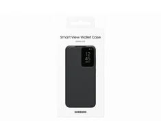 Telefono dėklas Samsung Galaxy S24+ Smart View, juodas
