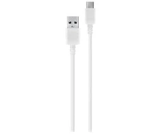 „Samsung“ įkroviklio laidas / duomenų kabelis – C tipo USB į USB – 1,2 m – baltas BULK