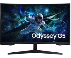 Monitorius Samsung G55C, 68.6 cm (27"), 2560 x 1440 pikselių, Quad HD, LED, Juodas