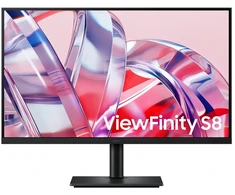 Monitorius Samsung S80H, 81.3 cm (32"), 3840 x 2160 pikselių, 4K Ultra HD, LCD, 5 ms, Juodas