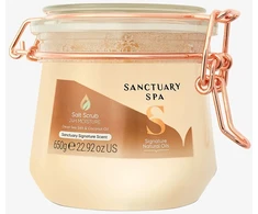 Sanctuary Spa Dead Sea Salt Scrub with Coconut Oil 650g