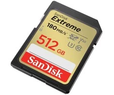 „Sandisk Western Digital SDSDXVV-512G-GNCIN“ atminties kortelė 512 GB SDHC, 10 klasė