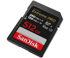SanDisk SDSDXEP-512G-GN4IN atminties kortelė 512 GB SDXC UHS-II 10 klasė