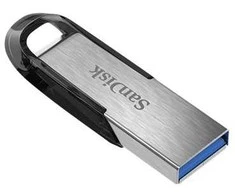 SanDisk Ultra Flair, 256 GB, USB A tipo, 3.2 kartos 1 (3.1 kartos 1), 150 MB/s, Be dangtelio, Juoda, Sidabras