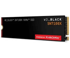 „SanDisk WD_BLACK SN7100X SSD“ – SSD – 2 TB – vidinis – M.2 2280 – PCI Express 5.0 x4 (NVME) (WDBELH0020BBK-WRSN)