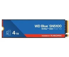 Sandisk WD Mėlyna SN5100 M.2 PCIe NVMe 4TB