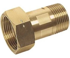 Sanha PURAFIT 1/2X3/4 vandeniui nepralaidus - silikoninė bronza. Be švino. Plokščias sandarinimas, užsandarinamas.