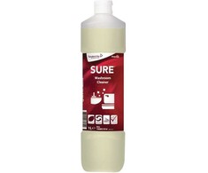 Sanitarinio valymo priemonė SURE Washroom Cleaner Ecolabel 1L, 6 x 1L/dėžė