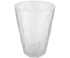 Santex Skaidrios vienkartinės stiklinės 410 ml, 20 vnt.