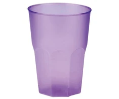 Santex Violetinė plastikas drinking glasses 420 ml, 6 pcs