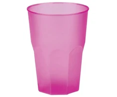 Santex Rožinė plastikas drinking glasses 420 ml, 6 pcs