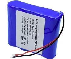 Sanyo 4/UR18650-ZM2 PCBK speciali baterija 18650 ličio kabelis 14,4 V 2420 mAh