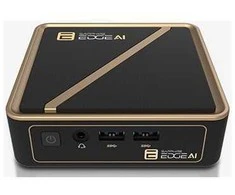 Komputer Sapphire EDGE AI 350 BAREBONE AMD Ryzen AI 7 350 WITH WIFI BT MODULE VESA MOUNT POWER ADAPTER AND POWER CORD W/O SSD AND MEMORY