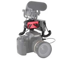 Saramonic SR-AX100 garso jungiklis juodas, raudonas