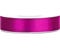 Party Deco Juostelė satino 12mm/25m bordinė