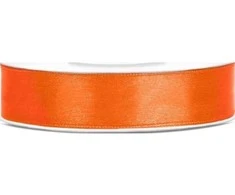 Party Deco Juostelė satino 12mm/25m oranžinė