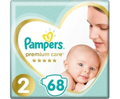 Sauskelnės Pampers Premium Care Value Pack, 2 dydis, 68 vnt.