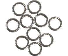 Savage Gear Nerūdijančio plieno skaldymo žiedų mišinys, kaltas 9 mm, SS, 32 kg, 20 vnt.
