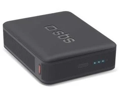 SBS 10,000 mAh power bank su Power Delivery technology juodos spalvos