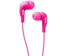 SBS į ausis įkišamos stereo earset Studio Mix 10 - jack 3,5 mm su mikrofonu ir answer button - Ausinės - į ausis įkišamos - Calls &amp; Music - Rožinė - Dvipusės - 1.2 m