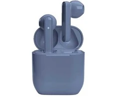 SBS Nubox, tikros belaidės stereofoninės ausinės (TWS), skambučiai / muzika, 20–20000 Hz, ausinės, mėlynos