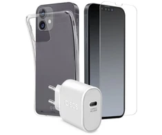 Pradedančiųjų rinkinys SBS do iPhone 13 (kroviklis, etui, szkło)