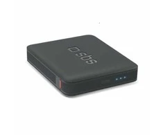 Powerbank SBS NanoTube 5000 mAh High-Density - juodos spalvos