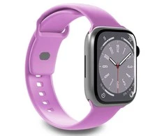 PURO ICON, Laikrodžio dirželis, Apple, Apple Watch 38-40-41 mm, Silikoninis, Metalinis, S/M/L