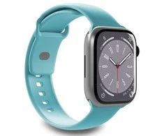 PURO ICON, Laikrodžio dirželis, Apple, Apple Watch 38-40-41 mm, Silikoninis, Metalinis, S/M/L