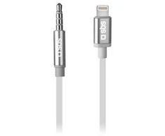 SBS Lightning auf 3,5 mm Kopfhöreranschluss Adapteris (15 cm) baltas