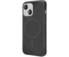 SBS Instinct Mag dėklas su MagSafe apsauga, skirtas iPhone 15, Juodas