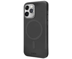 SBS Instinct Mag dėklas su MagSafe apsauga, skirtas iPhone 15 Pro, Juodas