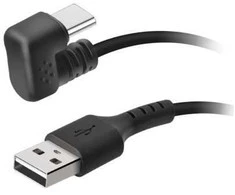 SBS TECABLEUSBC180K, 1.8 m, USB A, USB C, USB 2.0, Juodas