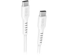 SBS Baltas C tipo į C tipo 2.0 kabelis, 2 m