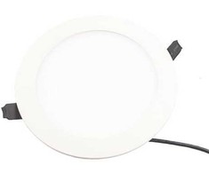 Scan Products „Alisia Elite“ 230 V reguliuojamo ryškumo šviestuvas, 12 W, 4000 K, Ra90, 960 lm, IP44, matinės baltos spalvos, apvalus