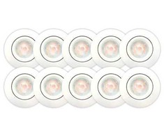 Scan Products LED įleidžiamas šviestuvas Luna QI2 GU10 927 hv 10 vnt.