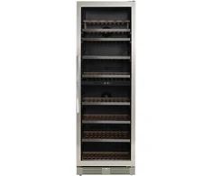 „ScanDomestic SV 124 X“, Laisvai pastatomas, 126 buteliai, 180 W, G, Vidinis apšvietimas, Nerūdijantis plienas