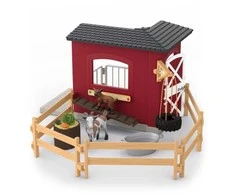 Schleich ožkų tvartas