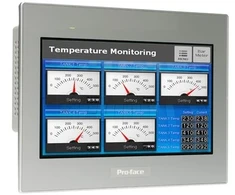 Schneider Electric 10" platus jutiklinis ekranas 2COM 2Ethernet USB šeimininkas ir įrenginys 24VDC GP-ProEX modelis