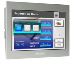 Schneider Electric 12" platus jutiklinis ekranas 2COM, 2Ethernet, USB host&amp;device 24VDC GP-ProEX modelis