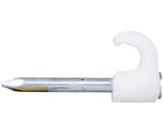 Schneider Electric 2052033 Nagų segtukas 2052033 UV stabilizuotas, be halogenų Šviesiai pilkas 100 vnt.