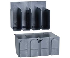 Schneider Electric 28958 - 2 pc(s) - Juodas - Pilkas - IP40 - 154 g - 146 mm - 105 mm