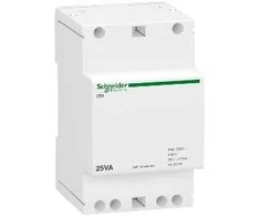 Schneider Electric A9A15215, 230 V, 50/60 Hz, 12/24 V, baltas, NF, 54 mm