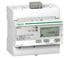 Schneider Electric 3 fazių LCD energijos skaitiklis, elektroninis tipas