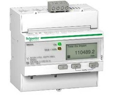 Schneider Electric Energiezähler, 3-phasig, 5A, erweiterte Messfunktion, Modbus, 1E/1A, MID konfo Schneider Electric