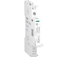 SCHNEIDER ELECTRIC Acti9 signalizacijos kontaktas iOF 1OC 2mA iki 100mA, skirtas iC60, dvigubas kontaktas, prisukamas spaustukas apačioje, 24...230V AC ir 24...220V DC