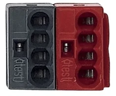 Schneider Electric Autobuso jungtis (50 vnt.), rūšiuota/raudona
